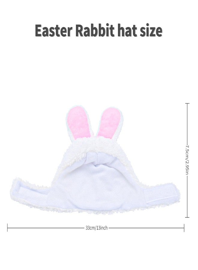 WALSKING Cat Costume Bunny Rabbit Hat with Ears for Cats & Small Dogs - Perfect Easter Halloween Christmas Pet Costume Accessory - Image 2